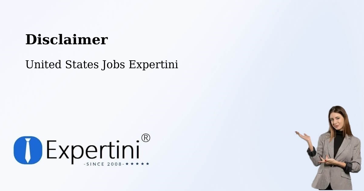 Disclaimer – Salisbury - United States Jobs Expertini